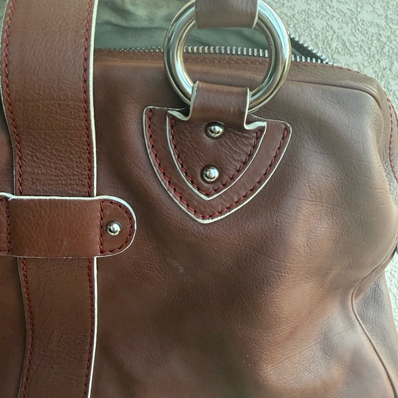 Marc Jacob’s Brown Leather Duffel Bag - Picture 11 of 12